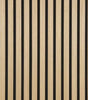 Pannello a doghe acustiche flessibili – 270 × 110 cm